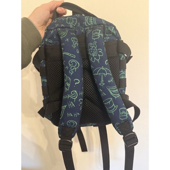 WolfPACK 9L Mini DC Villain Batman Backpack blue and green - Picture 4 of 7